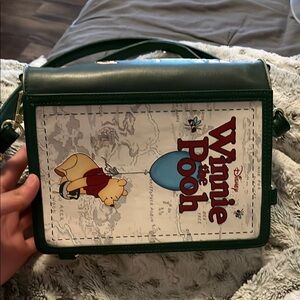 Disney Winnie the Pooh Green Crossbody Bag